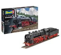 Revell Kit locomotive S3/6 BR18 02168 Échelle 1:87 Couleur moulée
