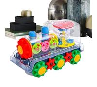 Locomotive Ferroviaire Électrique - Système de Jeu Locomotive, Kit De Rail Premium, Trois Wagons, Lampe Lumineuse Fonctions De Vapeur Audio | Jouets Pour Tout-Petit Enfant Présent Interactif Fantaisie