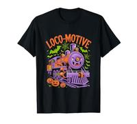 Locomotive Halloween drôle Train fantôme T-Shirt Graphique avec Valeur