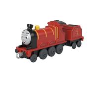 Locomotive James en métal Thomas et ses Amis de Fisher-Price, locomotive à pousser pour enfants à partir de 3 ans, HDY62