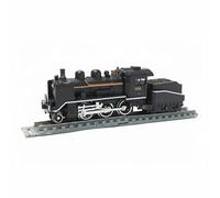 Locomotive Miniature Train Modèle Capsule Ornement Vintage Chemin de Fer Précis pour Passionnés d'Histoire Convient à Présentation Collection Bureau Maison, color to 5