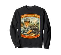 Locomotive Vintage pour mécanicien de Train Miniature Sweatshirt