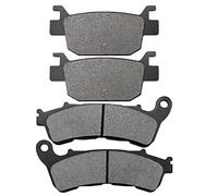 LOCOPOW Plaquettes de frein avant et arrière pour Honda SH 300i 2007-2014 SH125i NSS 250 EX5/EX7/EX8 Forza 2005-2008 NSS 300 D Forza (Non ABS) 2013-2015