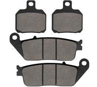 LOCOPOW Plaquettes de frein avant et arrière pour Yamaha X-MAX 125 2010-2016 pour X-Max 125 R Sport 2011-2012 YP 125 R 2010-2015 Voir YP 125 R X-Max Sport 2011-2012 X-Max 125 R Sport Non ABS