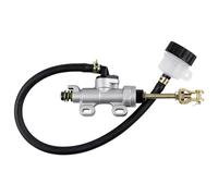 LOCOPOW Pompede Universelle Maître-cylindre de Frein Arrière pour Yamaha Kawasaki Suzuki Honda Arctic Cat Modifier la Réparation pour Dirt Bike ATV Motorcycles