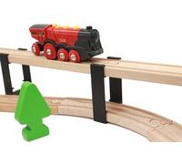 Locorico - 4 Piles de ponts pour Train en Bois (2 étages)