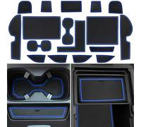 LOCOY Lot de 17 revêtements de Console Centrale pour Honda CRV 2023, 2024, 2025, pour Porte-gobelet, Garniture de Dessous de Verre, intérieur Anti-poussière antidérapant, Insert décoratif en