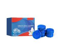 Locs De Nettoyage Pour Toilettes Bleu,Bloc De Toilette Encastrée,Comprimés Nettoyage Toilette,Désodorisant WC Qui Élimine Les Mauvaises Odeurs,Tablettes De Nettoyages Cuvette Toilett