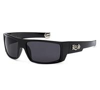 Locs Hardcore Sharp Square OG Lunettes de soleil originales pour homme Noir Taille unique, Noir , taille unique