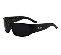 LOCS Lunettes de soleil Super Dark 6018, Noir