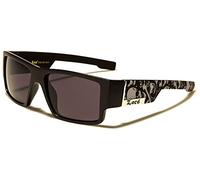 Locs lunettes de soleil urbain mode ville habillé femmes hommes 8LOC91085 (motifs skull tête de mort)