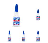 LOCTITE® 401 20 g Flacon - Colle Cyanoacrylate Multi-Usage - Adhésif Instantané Super Glue LOCTITE® pour Matériaux Divers (Lot de 5)