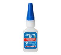 LOCTITE 401 Adhésif instantané multi-usage, transparent, 1 flacon x 20 g