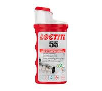 LOCTITE 55 - Fil d'étanchéité fileté pour une étanchéité rapide - Joint fileté pour filetage de tuyau et raccords - Pour filetage en métal et plastique - 1 x 160 m