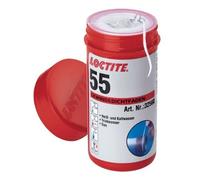 Loctite 55 Pipe Sealing Thread Cord for Water and Gas Leak Fix - Size 150m by Loctite