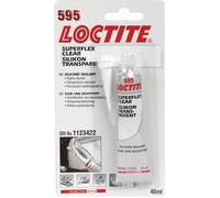 LOCTITE 595- Joint silicone multi-usages Transparent - 40 ml, verre, plastique