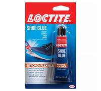 Loctite Colle à chaussures, colle pour tissu solide et flexible, résistante à l'eau, aux chocs et aux vibrations, sèche clairement, flacon de 17,7 ml, 1 paquet
