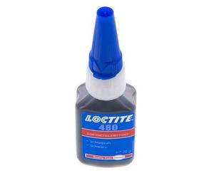 Loctite Colle Instantanée 20ml Noir 20-50s Temps De Durcissement Métal, Plastique Et Surfaces En Caoutchouc
