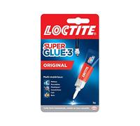 LOCTITE Colles Cyanoacrylates SUPERGLUE-3 Liquide Universal Tube 3g Blister Carton 24uc