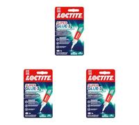 LOCTITE Colles Cyanoacrylates SUPERGLUE-3 Pure Gel Tube 3g Blister Carton 12uc (Lot de 3)
