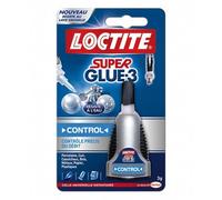 LOCTITE LOCTITE Colles Cyanoacrylates SUPERGLUE-3 Liquide Control 3g Blister