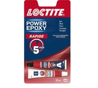 LOCTITE POWER EPOXY RAPIDE 5 MIN 3178041331975 HENKEL GLUE COLLE BI-COMPOSANT 22 ML REPARER REPARATION BRICOLAGE MAISON ART COMASOUND KARTEL CSK ONLINE
