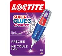 Loctite Colle cyanoacrylate SuperGlue3 Gel à prise progressive Format stylo