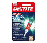 Loctite Super Glue-3 Gel repositionnable, colle extra forte avec temps supplémentaire pour repositionner, colle forte multi-usages pour réparations et travaux manuels, 3 g, transparent