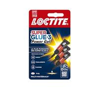 Colle - LOCTITE - Super GLUE 3 Power Flex - 3 Mini tubes - 3x1g - Colle instantanée puissante