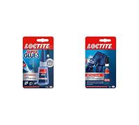 Loctite Super Glue-3 Professionnel, Colle Liquide à Séchage Immédiat, Transparente, Flacon 20 g Inclut Détach'Glue, Dissolvant Qui Enlève Taches et Résidus