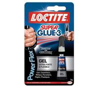 LOCTITE Colles Cyanoacrylates SUPERGLUE-3 Power Gel Tube 3g Blister Carton 12uc