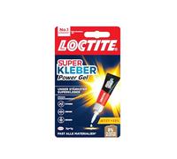 Loctite Superkleber Gel Universal, tube de 3 g d'adhésif super fort, colle instantanée sans gouttes et sans solvant pour les réparations immédiates