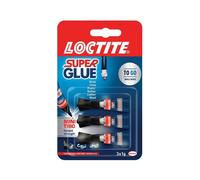 Loctite - Trio de Mini Tubes de Super Colle Original 3 x 1g
