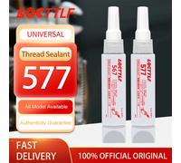 LOCTTLF 565 567 574 577 Mastic d'étanchéité fileté 50ml 250ml Qualité alimentaire Colle d'étanchéité pour filetages de tuyaux haute pression 577-50ML-1PC