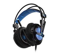 Locust Plus SA-904 Casque de Jeu PC virtuel 7.1 Son Surround et lumière RVB sur Oreillettes