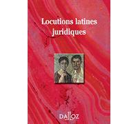 Locutions latines juridiques 2ed