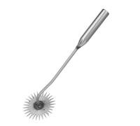 locwanot Outil de désherbage en acier inoxydable, long manche sans pliage, bâton de retrait de racines, outil générique à 360 ° motif tournesol pour jardin, pelouse, terrasse, 30 cm