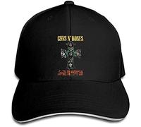 LOCZEK Casquette de Baseball imprimé Amplified Roses Appetite for Destruction Casquette Snapback pour Homme Cadeau culminé Bonnets/A/A