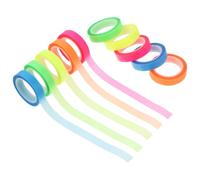 LOCZUK 20 Rouleaux Ruban Surligneur Transparent Pet, 20 Annotation de | Amovible, pour Couvrir le Texte Masquer, Remarques Manuscrites, Garçon et Filles et Débutants