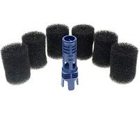 Lodd Pool - Buse Anti Projection Adaptable avec 6 brosses en Mousse pour Robot Piscine Polaris 280 équivalent Tail Sweep Pro TSP10