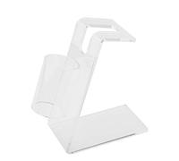 LODDEYEE Lot de 2 supports de machine à tatouer en acrylique transparent pour machine à tatouer - Idéal pour un usage personnel en salon