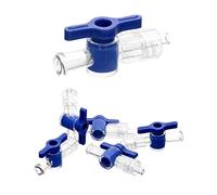 LODDEYEE Lot de 20 robinets d'arrêt 2 voies avec connexion Luer, robinet d'arrêt à injection médicale, stériles