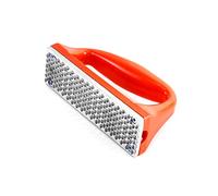 LODDEYEE Râpe à sabots équine à dents grossières avec poignée en plastique, pour poulains, chèvres et autres petits sabots (1 pièce)