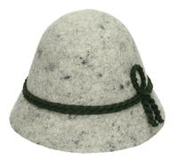 Lodenhut Manufaktur Chapeau Lodenhut OBERSTDORF gris Chapeau traditionnel bavarois