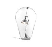 Lodes - Blow LED Lampe de Table 3-step Dim. Chrome/Clear Lodes