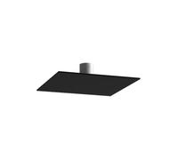 Lodes Puzzle Mega Square Small Decken-/Wandleuchte, noir mat