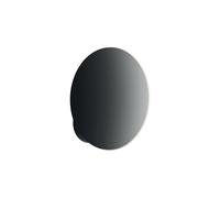 Lodes Puzzle Round Single Wandleuchte, noir mat, 2700K