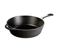 Lodge Cast Iron Deep Skillet poêle à frire profonde L10DSK3, volume environ 4,7 L