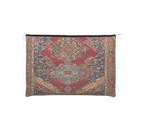 Lodge Bear Trousse à maquillage réutilisable en papier imperméable et légère pour voyage, école et usage quotidien Motif imprimé complet pour femmes, étudiants, écologistes, Noir , Taille unique