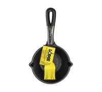 Lodge Casserole à sauce avec pinceau en silicone Fonte. 23 cm